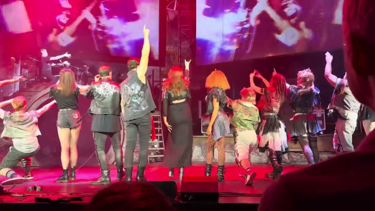 Bat out of hell Curtain call London 26th May 2025. Luke Street as Strat