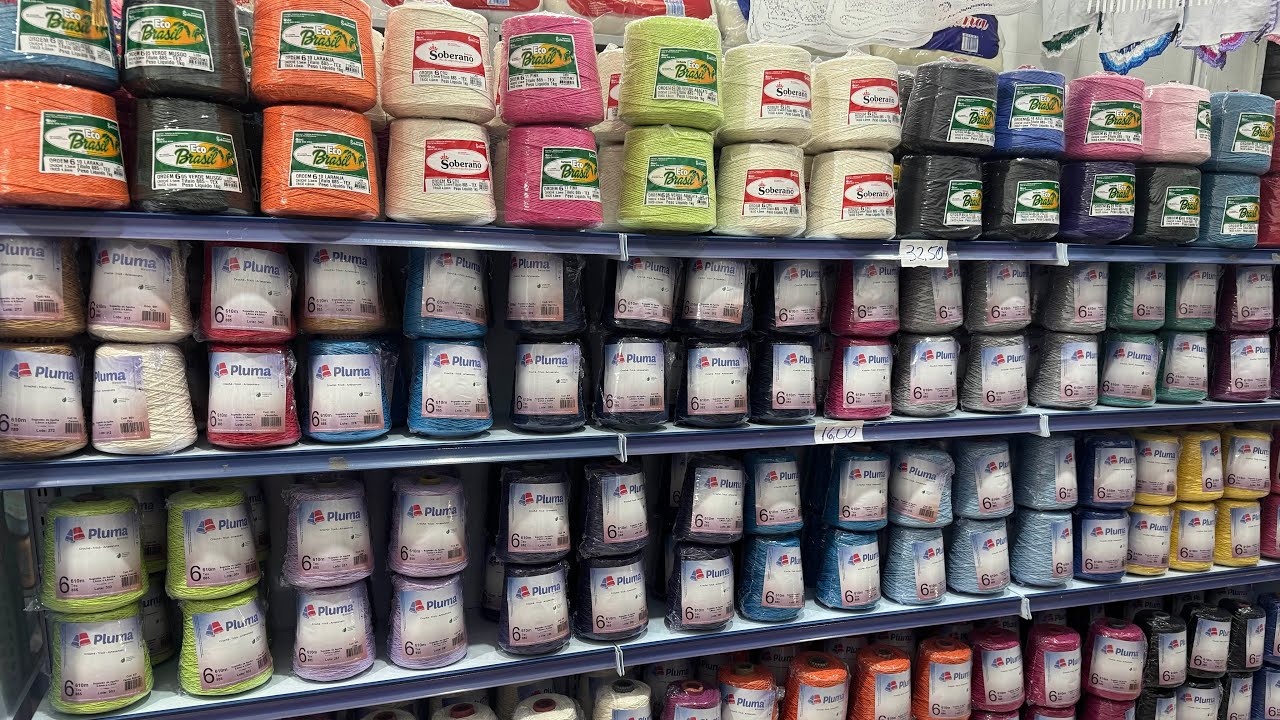 BARBANTES VARIEDADES E O MELHOR PREÇO DA REGIÃO #barbante #crochet #armarinhos