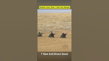 7 New Russian Gun Setups to Stop Kamikaze Drones!