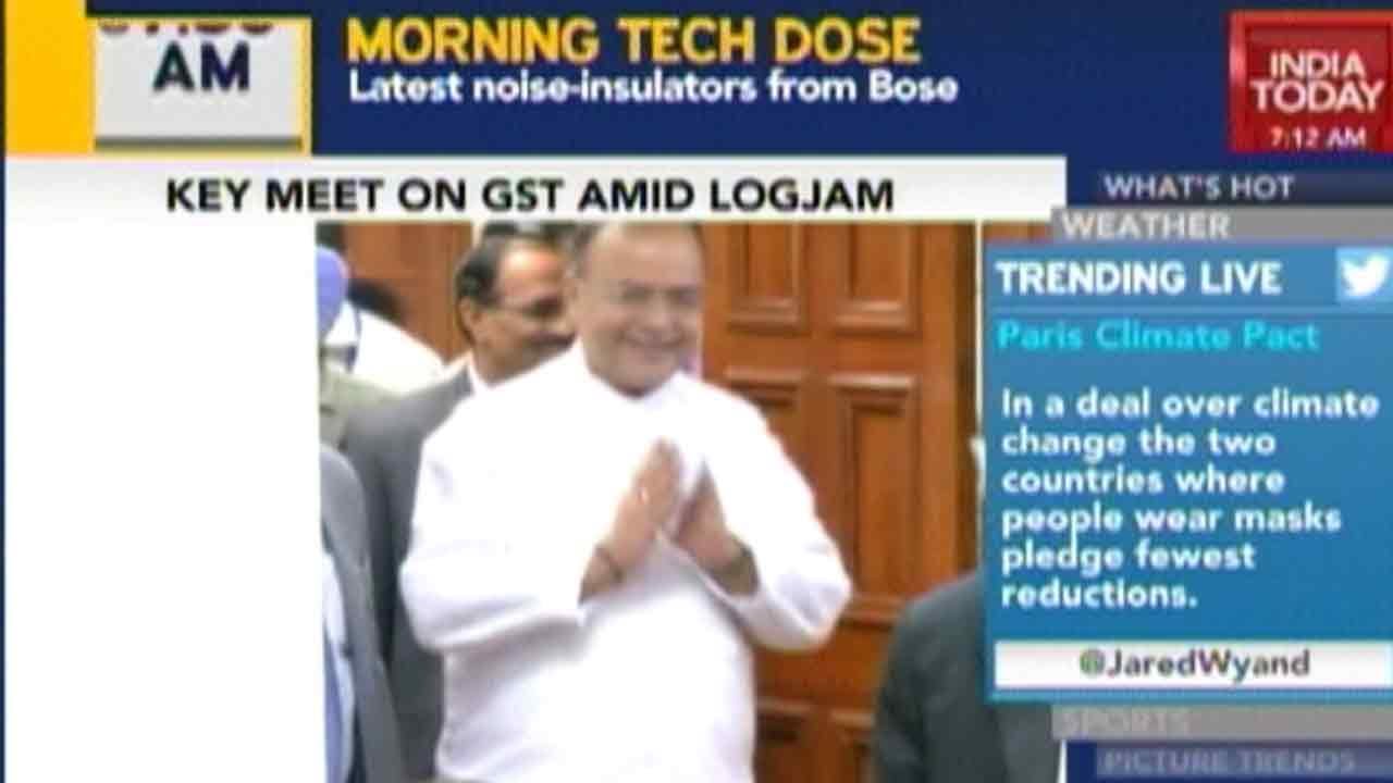 GST Bill: Arun Jaitley To Meet Congress Leaders