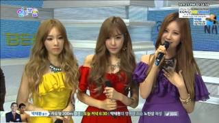 140922 Girls' Generation TTS - Full Interview @ Inkigayo [1080p] #HOLLER