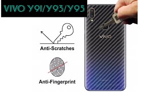 How To Install Carbon Sticker Skin For Vivo Y91/Y93/Y95 screenshot 5