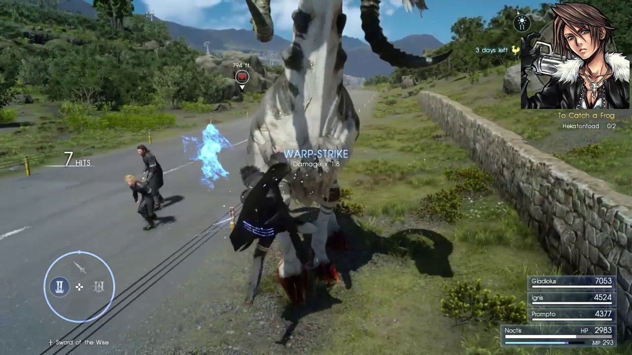 Final Fantasy XV Funny Glitches/Bugs