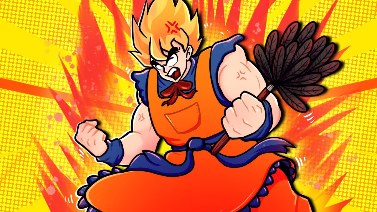 Goku gets ANGRY being a Maid (DBZ VR)