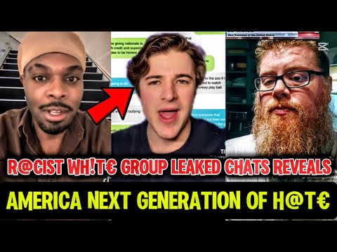 Americans FURIOUS At “YOUNG” Republicans R@c!st Telegram leaked Chat