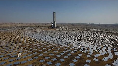Come funziona una torre solare?