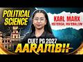 CUET PG Political Science | CUET PG Political Science Karl Marx Historical Materialism #cuetpg2027