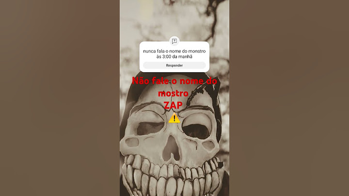 o mostro ZAP 😈👿👻👻👻👻👻😱 proibido para menor de 12 anos #daniela