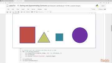 22   Sorting and Approximating Contours   Practical