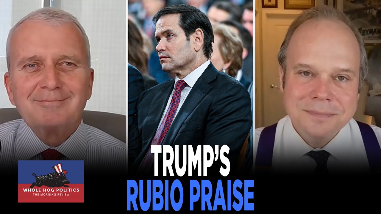Trump PRAISED Marco Rubio During The State Of The Union, BUT WHY? | WHOLE HOG POLITICS