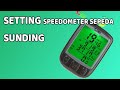 Cara setting diameter roda sepeda di speedometer sepeda sunding