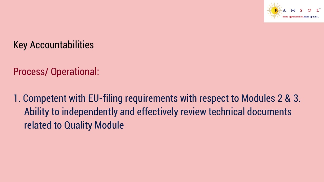Regulatory Affairs CMC CMC Chemistry Manufacturing and Control RA