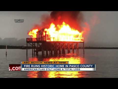Fire ruins stilt