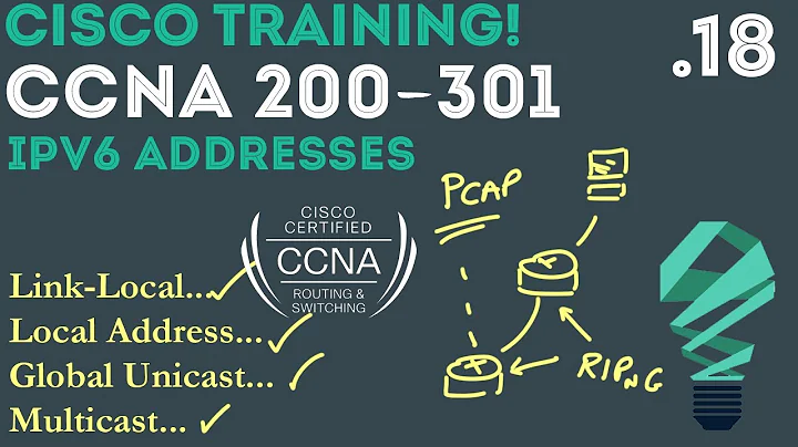 Cisco - CCNA Certification 200-301 - IPv6 Addresses .18