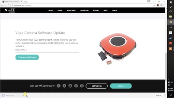 Firmware Update Vuze VR Camera