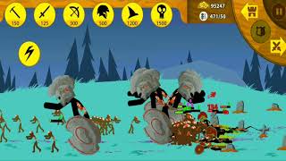 STICK WAR: LEGACY NÃO TÁ SENDO FÁCIL IR ATÉ A NOITE 100 screenshot 2
