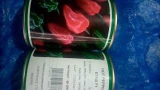 Etna Hot Pepper Habanero Seeds Available At Jovar Resources Rc 2875407 2348036399734