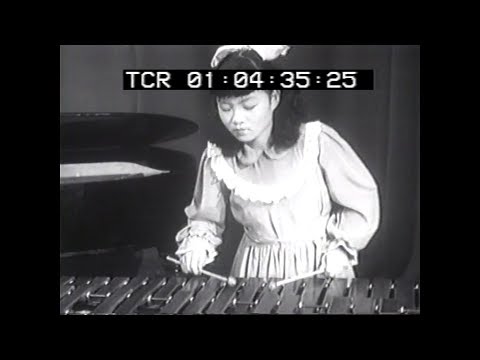 日本のテレビ放送スタート！1953年 マリンバ：高橋美智子 （英BBCニュース）