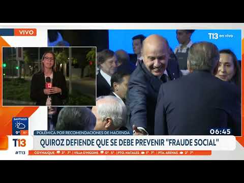 Quiroz defiende prevención del fraude social