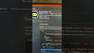 Console Ninja #coding #vscode #extensions