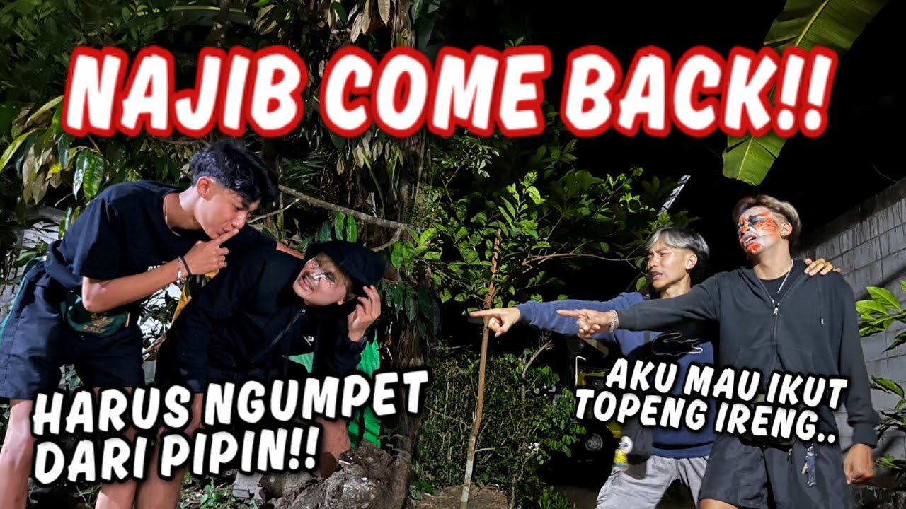 PENTAS KALI INI NAJIB TURUN TOPENG IRENG !! Jangan Sampai Pipin tau.