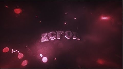 INTRO FOR ZCRON (W/sharpfx[C4D)