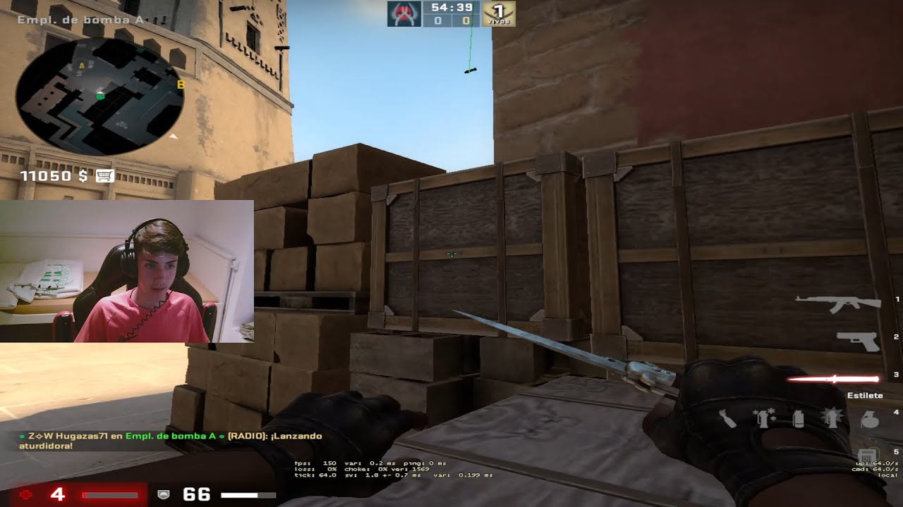 flash necesaria para entrar en A en Mirage | CSGO - YouTube