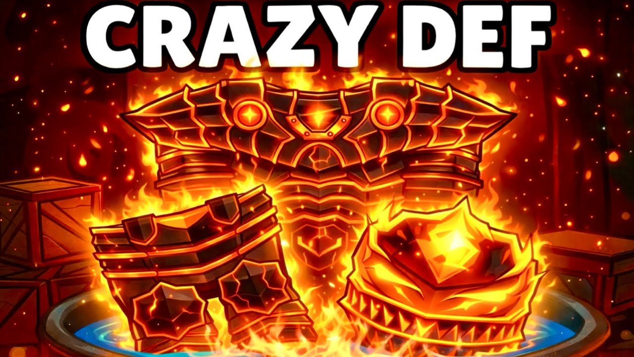 LOOSING MY SANITY CRAFTING FIREITE ARMOUR IN THE FORGE ROBLOX