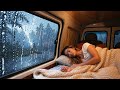 Heavy Rain in Campervan | Deep Sleep Relief for Insomnia, Stress & Anxiety 898