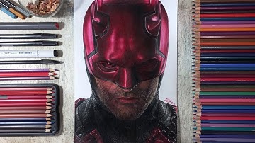 Drawing Daredevil - Matt Murdock | Fame Art