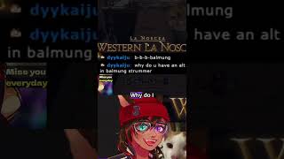 The Balmung alt's true purpose