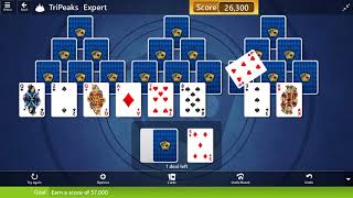 Microsoft Solitaire Collection - TriPeaks [Expert] | February 25th 2019: Earn a Score of 57,000 screenshot 5