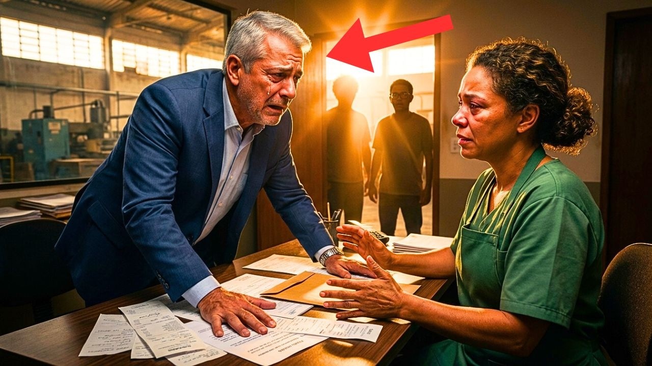 PRZEDSIĘBIORCA ZAPOMINA PORTFEL W KUCHNI… I ODKRYWA SEKRET, KTÓRY UKRYWAŁA JEGO KUCHARKA...