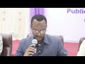Gud. Xasan Abshirow "Wada shaqeynta guddiga goob shaqo waxay qayb ka qadaneysaa yareynta tacadiya...