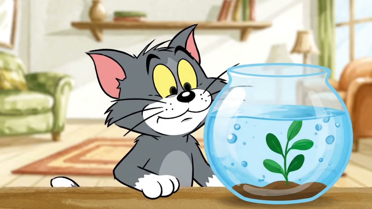 Invisible Mouse Prank! Jerry Tricks Tom with Invisible Ink | Tom and Jerry Cartoon Full