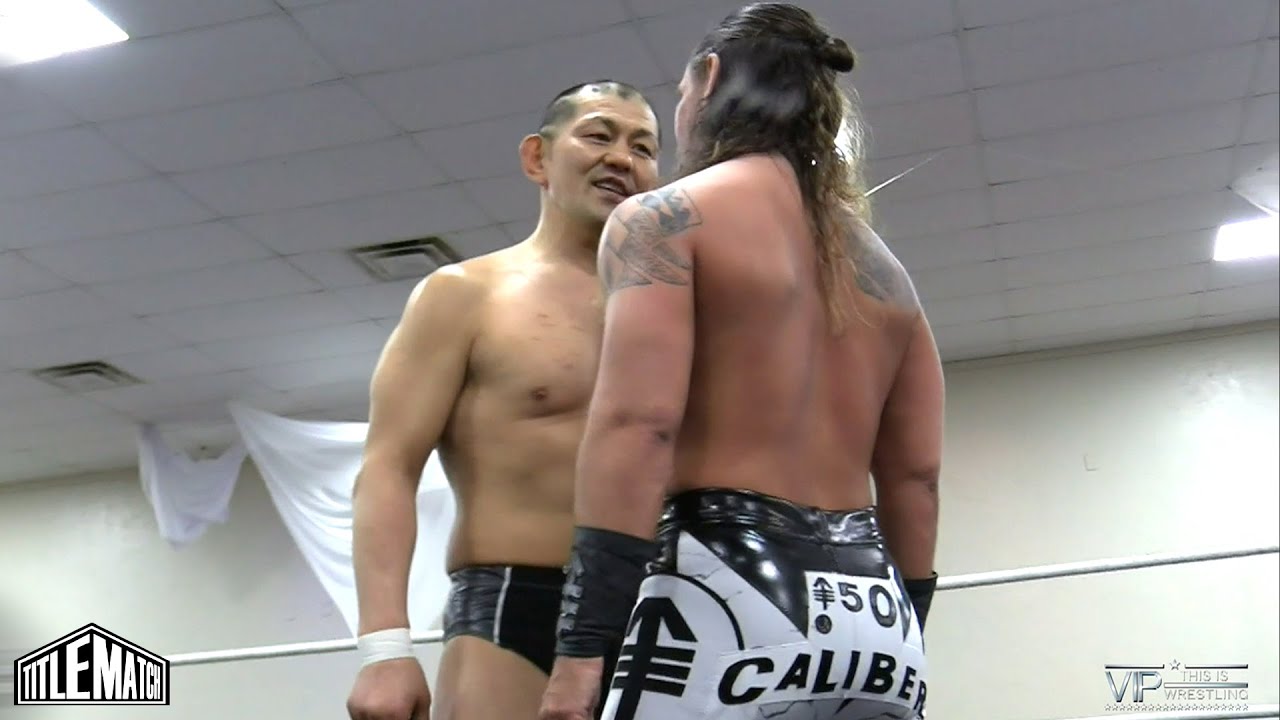 Minoru Suzuki vs Barrett Brown - VIP Wrestling 