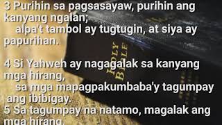 Mga Awit 149 NARRATED by Lorenzo Rellosa