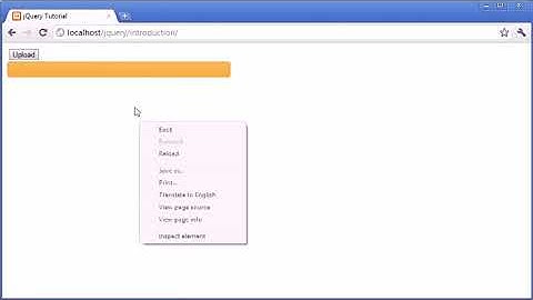 jQuery Tutorial   160   Progressbar