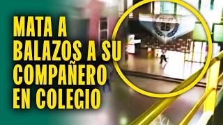 Escolar Mata A Su Compañero En Pleno Tiroteo En Su Colegio Jóvenes En Pánico