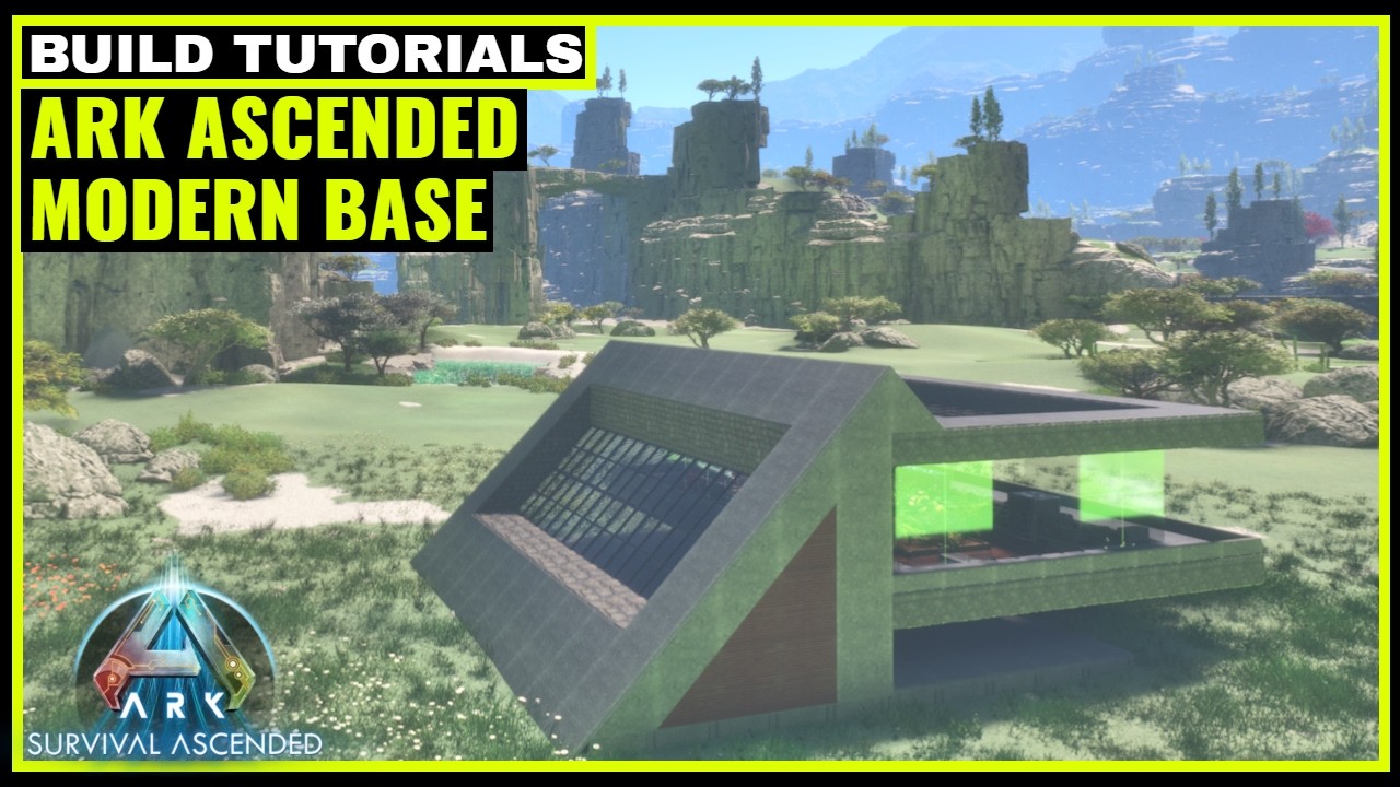 Modern Base Build | Ark Survival Ascended