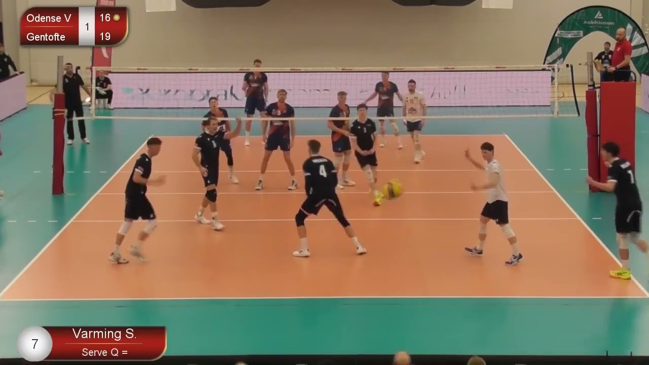 Danish Cup Final - Odense Volleyball vs Gentofte - Full Game