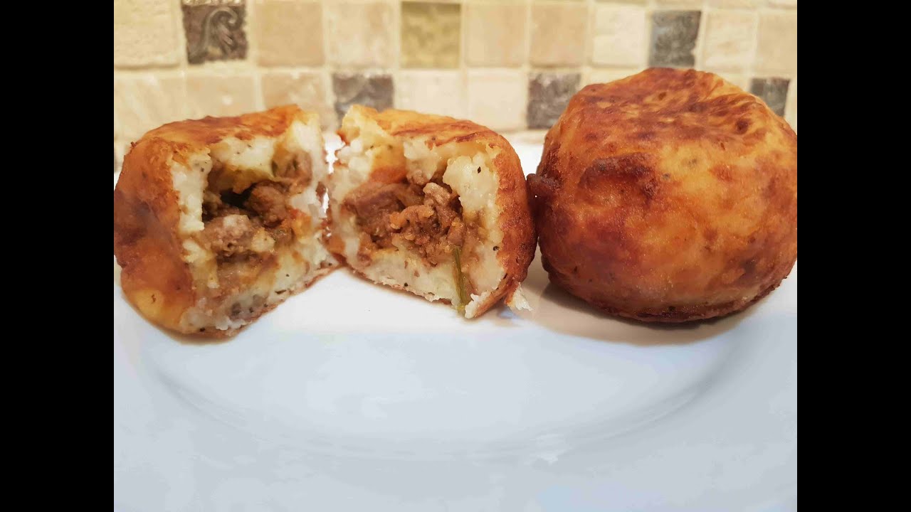 How to make Beef Stuffed Potato Balls YouTube