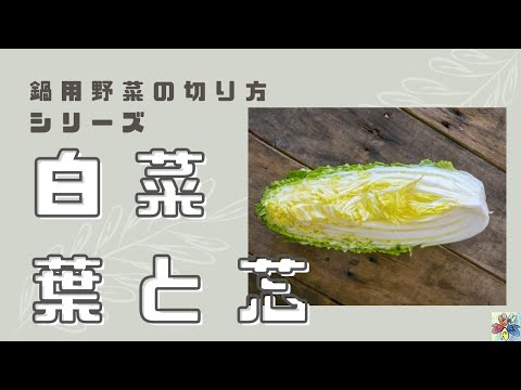 How to cut vegetables for hot pot series: Chinese cabbage
