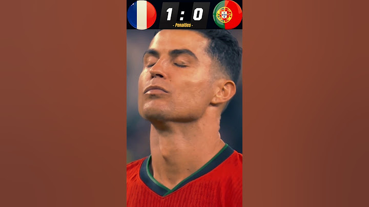 The UEFA Euro  2024 Big Quarter Final Between France( 🇫🇷05⚽03🇵🇹)Portugal Full penalties Highlights