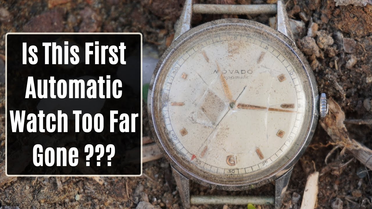 Hobby Watchmaker Restore the First Automatic Watch from Movado