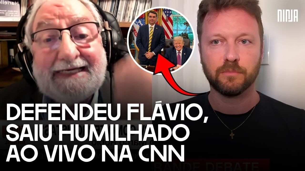 💣Marcon é desmoralizado na CNN após chamar de "golaço" ameaça à soberania brasileira💣