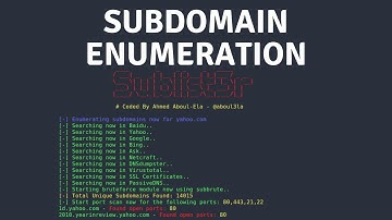 Passive Recon - Subdomain Enumeration With Sublist3r
