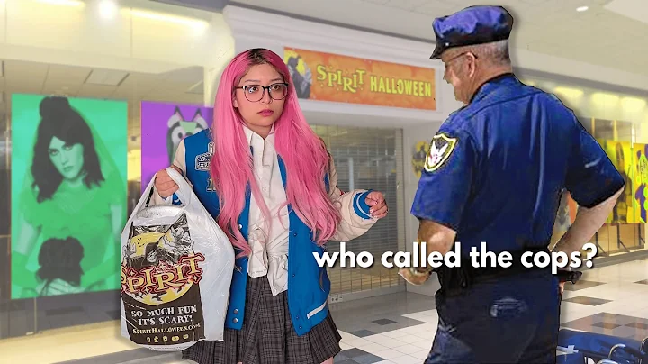 someone called the cops on me in spirit halloween...