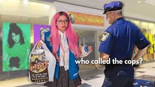 someone called the cops on me in spirit halloween...