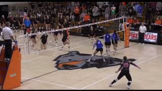 College Volleyball || UPIKE vs Lindsey Wilson Highlights 